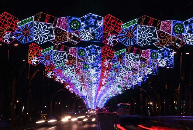 Barcelona luces de Navidad 635